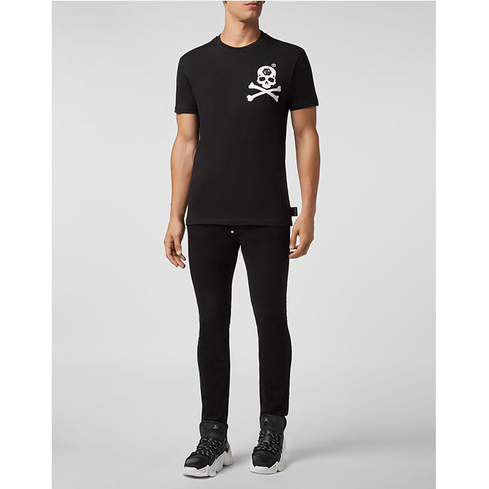 PHILIPP PLEIN MEN T-SHIRT フィリップ.プレイン メンズ T-シャツ MTK4264002N0201