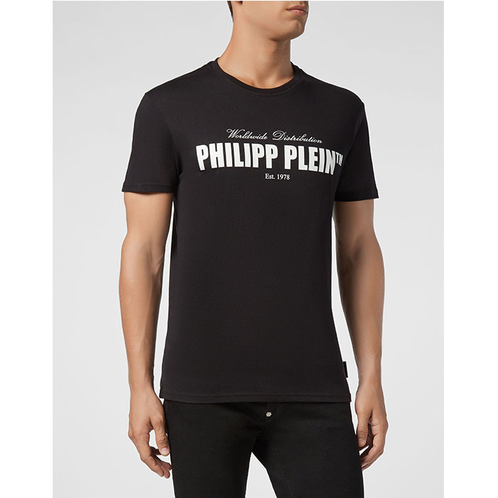 PHILIPP PLEIN MEN T-SHIRT フィリップ.プレイン メンズ T-シャツ MTK4267002N0201