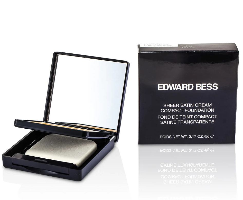 Edward Bess Sheer Satin Cream Compact Foundation シアーサテンクリームコンパクトファンデーション# NATURAL