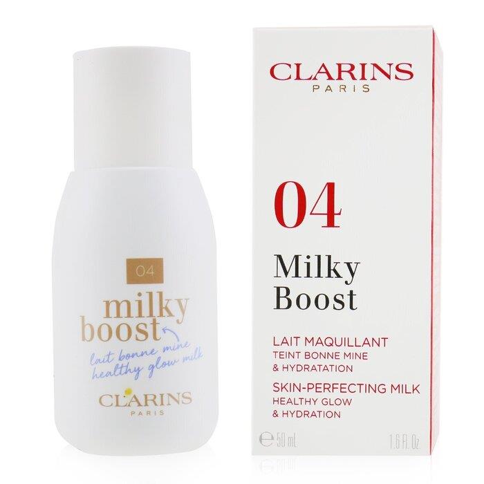 CLARINS クラランスミルキー ブースト ファンデーション # 04 MILKY AUBURN 3380810368956