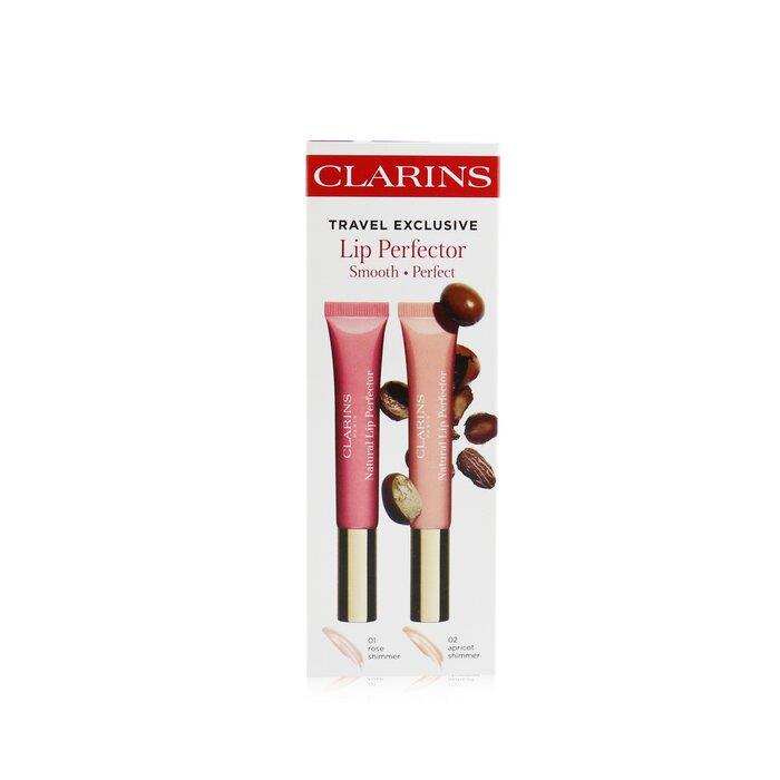 CLARINS クラランスナチュラル リップ パーフェクター デュオ (2x リップ パーフェクター) 01 & 02 3380810362923