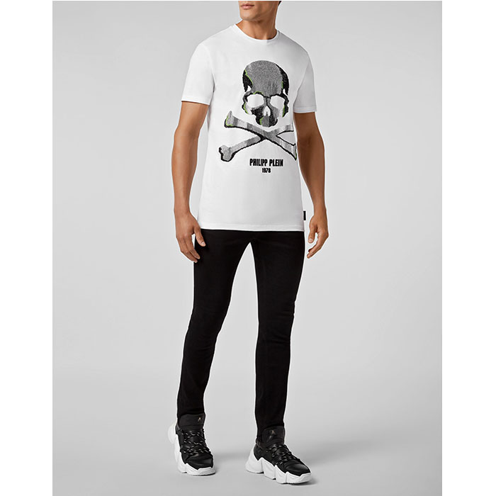 PHILIPP PLEIN MEN T-SHIRT フィリップ.プレイン メンズ T-シャツ MTK4336002N01