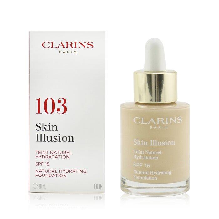 CLARINS クラランス スキン イリュージョン ファンデーション# 103 Ivory 3380810234299