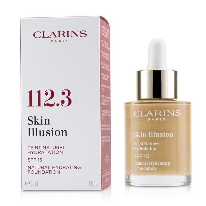 CLARINS クラランス スキン イリュージョン ファンデーション # 112.3 Sandalwood  3380810234404