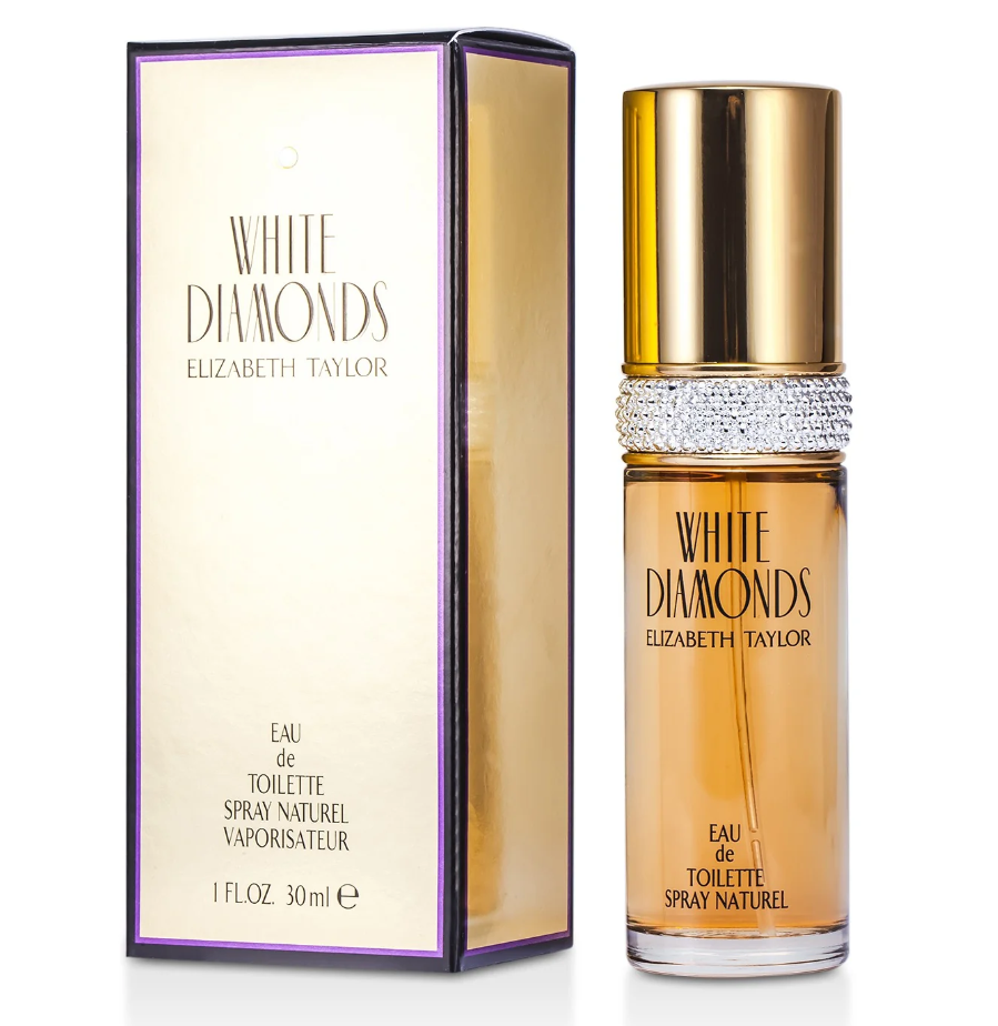 Elizabeth Taylor White diamond eau de toilette spray ホワイトダイアモンド EDT SP 30ML