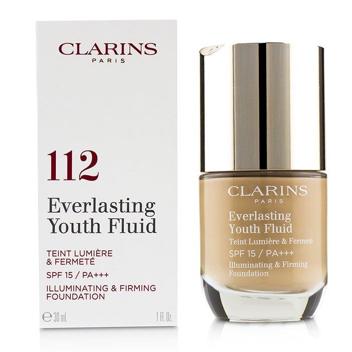 CLARINS クラランス エヴァーラスティング ユース フルイド # 112 AMBER 3380810318807