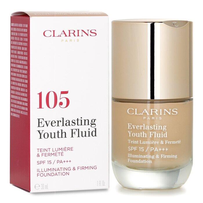 CLARINS クラランス エヴァーラスティング ユース フルイド # 105 NUDE 3380810319491