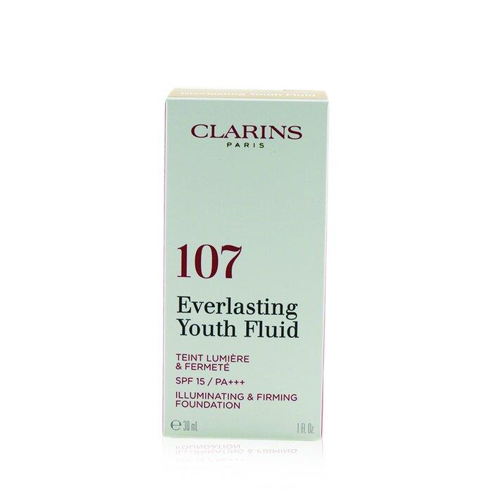 CLARINS クラランス エヴァーラスティング ユース フルイド # 107 BEIGE 3380810318739