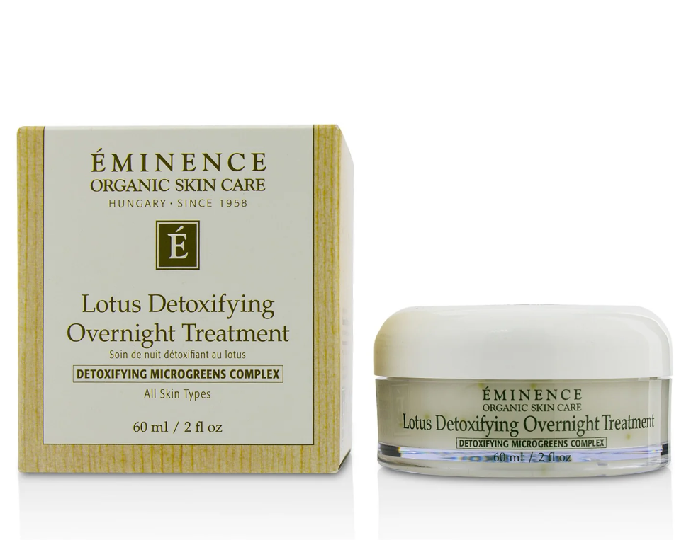 Eminence Lotus Detoxifying Overnight Treatment ロータス デトックス オーバーナイト トリートメント60ML