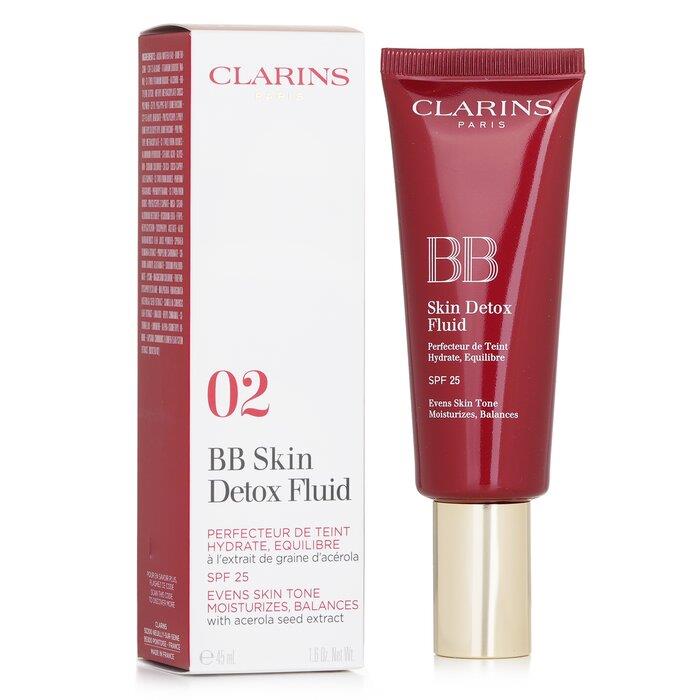 クラランス CLARINS レディース BB スキンデトックスフルイド SPF25  #02 MEDIUM 3666057031670