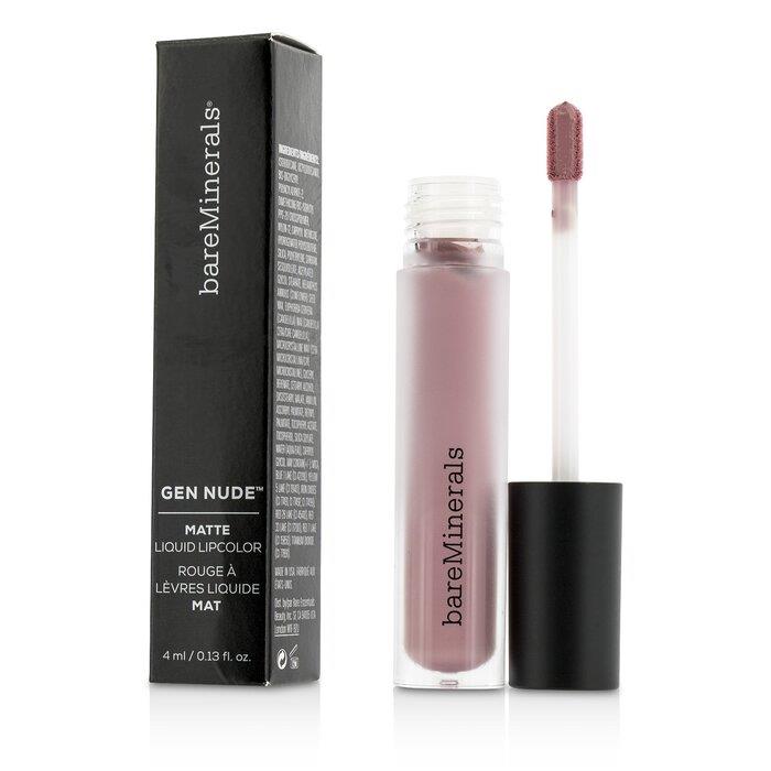 BAREMINERALS ベアミネラル ジェン ヌード マット リキッド リップカラー SMOOCH 20768093702