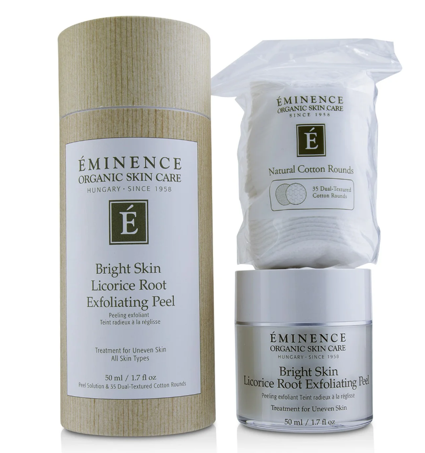 Eminence Bright Skin Licorice Root Exfoliating Peelブライト スキン リコラス ルート エクスフォリエイティングピール 50ML