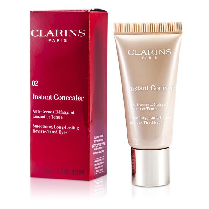 クラランス CLARINS レディース インスタント コンシーラー # 02 (PINKY BEIGE) 3380814057214