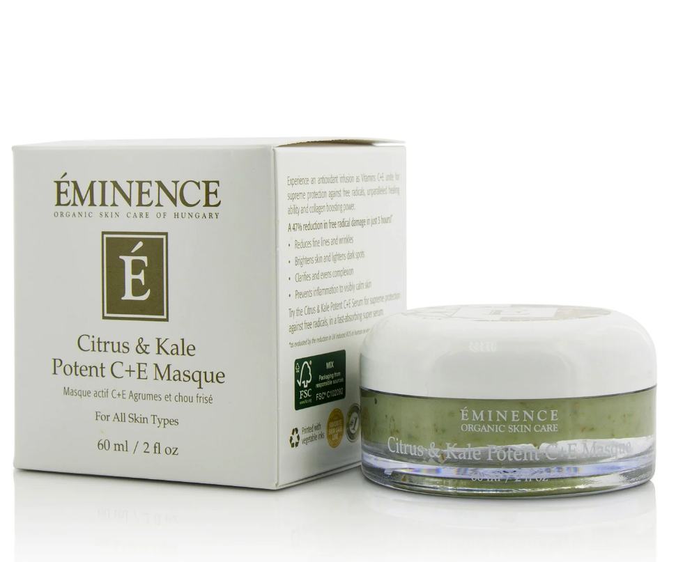 Eminence Citrus & Kale Potent C+E Masque シトラス＆ケールポテントC＋Eマスク60ML