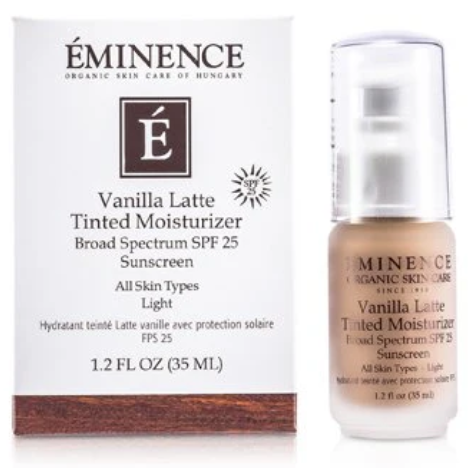 Eminence Vanilla Latte Tinted Moisturizer Broad Spectrum SPF 25 Sunscreen バニラ ラッテ ティンテッド モイスチャライザー35ML