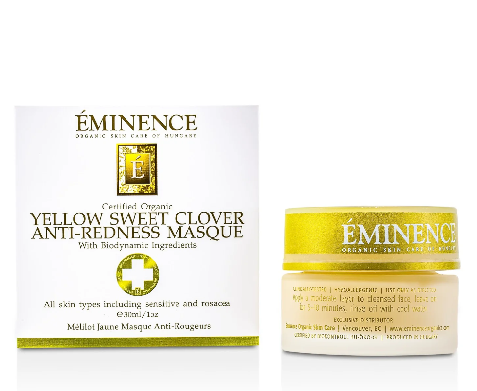 Eminence Yellow Sweet Clover Anti-redness Masqueイエロー スイート クローバー アンチ30ML