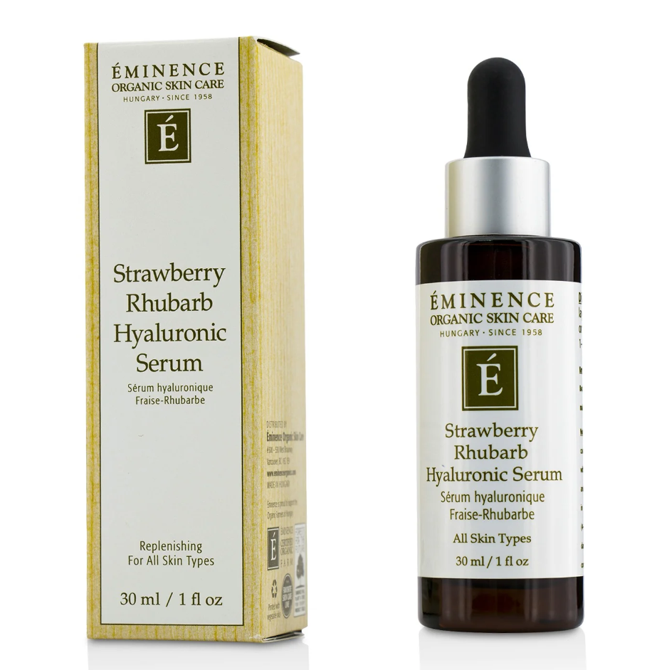 Eminence Strawberry Rhubarb Hyaluronic Serum ストロベリー ルバーブ ヒアルロニックセラム 30ml