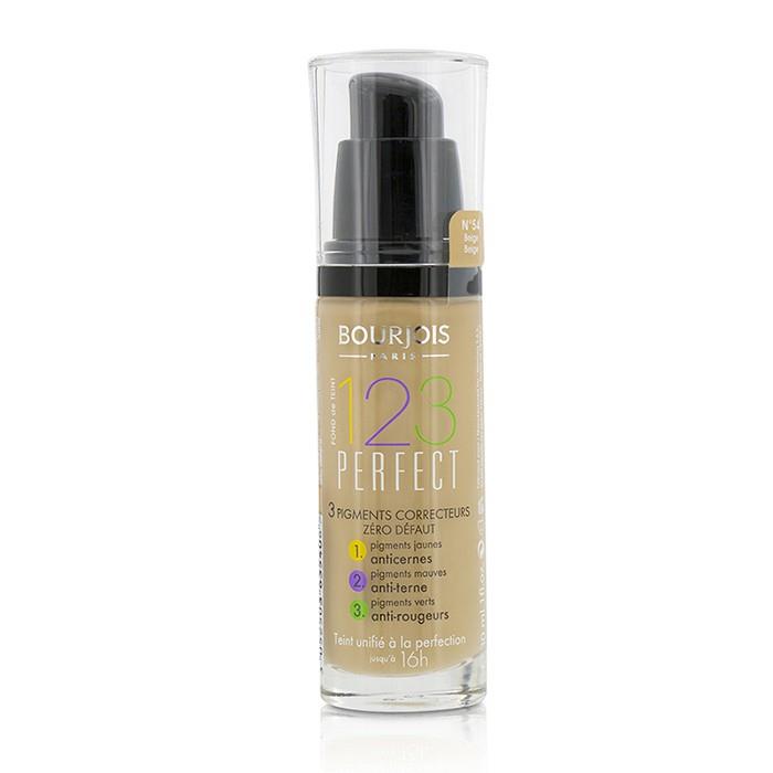 BOURJOIS ブルジョワ 123 パーフェクト ファンデーション SPF 10 NO.55 ダークベージュ 3052503635507