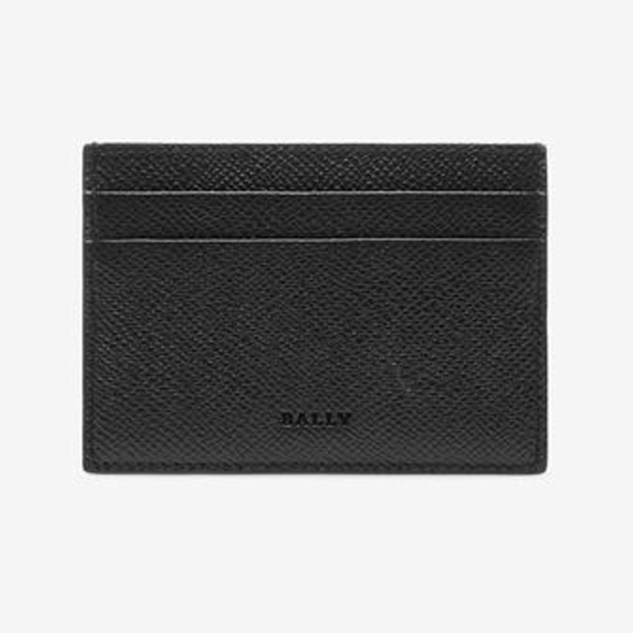 バリー BALLY メンズ ウォレット レザーカードホルダー 6214387 CPRI BLK