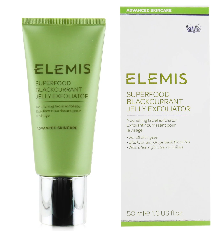 ELEMIS Superfood Blackcurrant Jelly Exfoliatorスーパーフード ブラックカラント ゼリー エクスフォリエーター 50ml