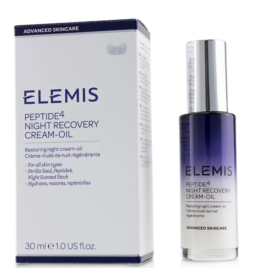 ELEMIS Peptide4 Night Recovery Cream-Oilペプチド4 ナイトリカバリー クリームオイル30ML