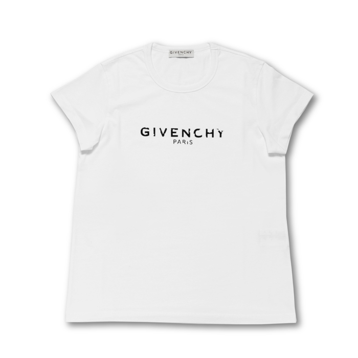 ジバンシィGIVENCHY クルーネック 半袖 Tシャツ ロゴ プリント カットソー レディース BW705Z3Z0Y 100