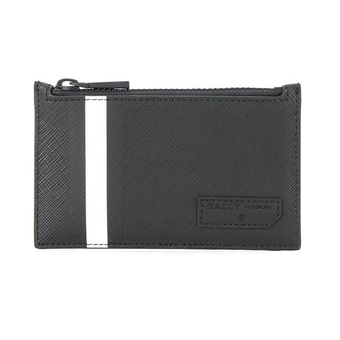 バリー  BALLY メンズ コットンキャンバス 名刺入れ カードホルダー 6231882 SPVC BLK