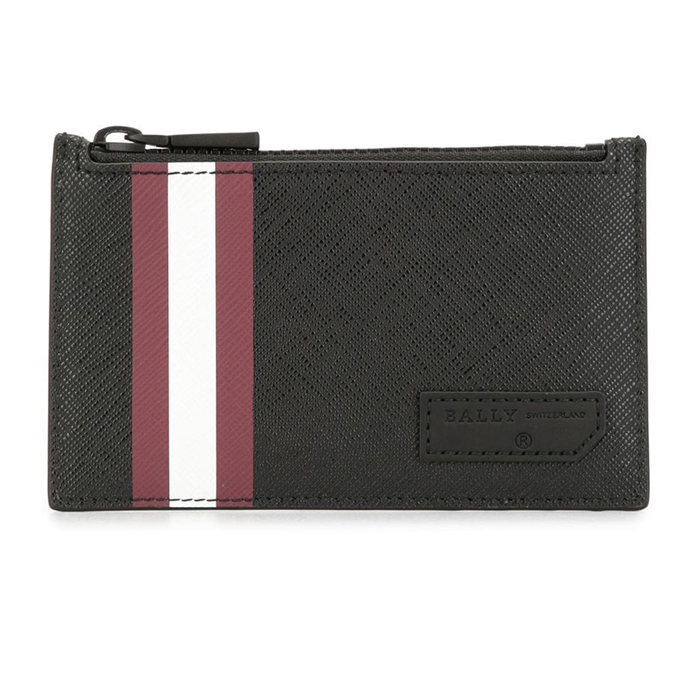 バリー  BALLY メンズ コットンキャンバス 名刺入れ カードホルダー 6231883 SPVC BLK