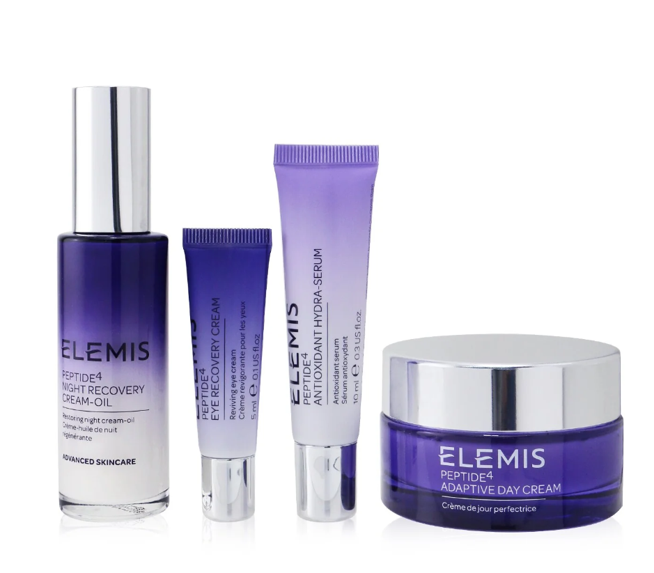 Elemis Peptide 24/7 High Performers Setペプチド 24/7 ハイ パフォーマー セット4PCS