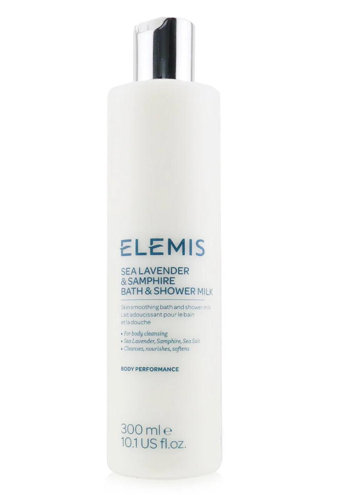 ELEMIS Sea Lavender And Samphire Bath And Shower Milk ラベンダー & サンファイア バス & シャワー ミルク300 ml