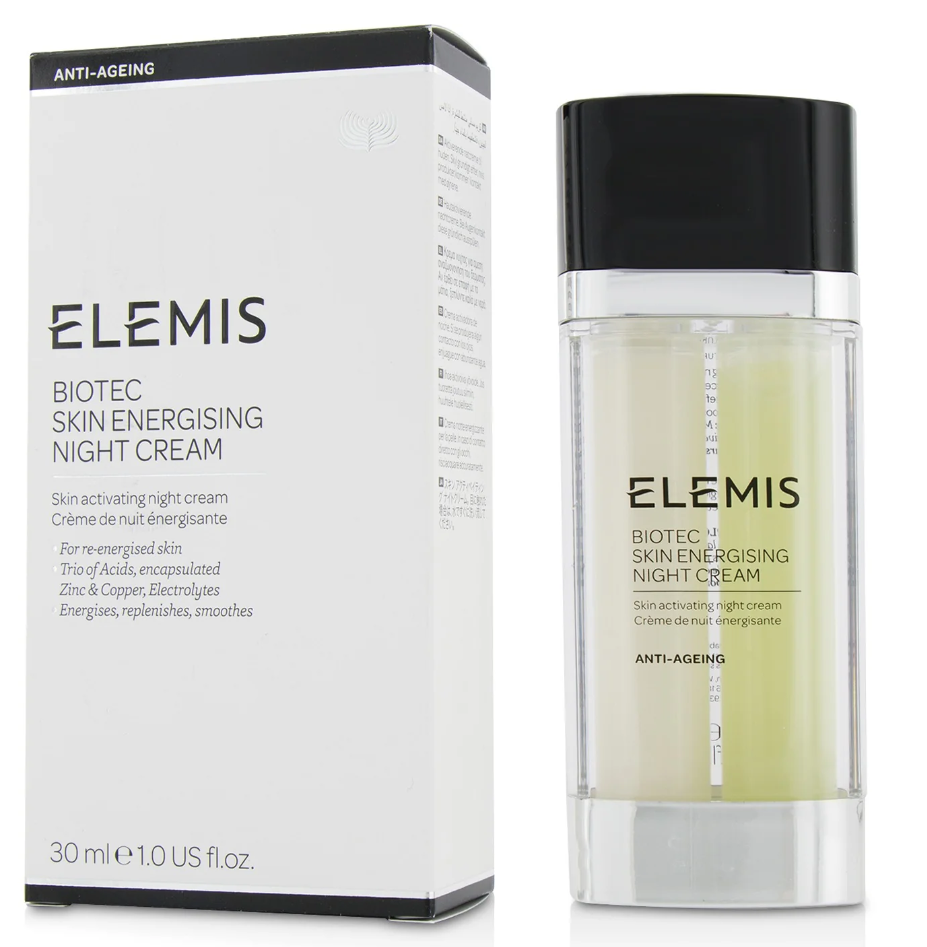 Elemis BIOTEC Skin Energising Night Cream バイオテック スキン エナジング ナイト クリーム 30ml