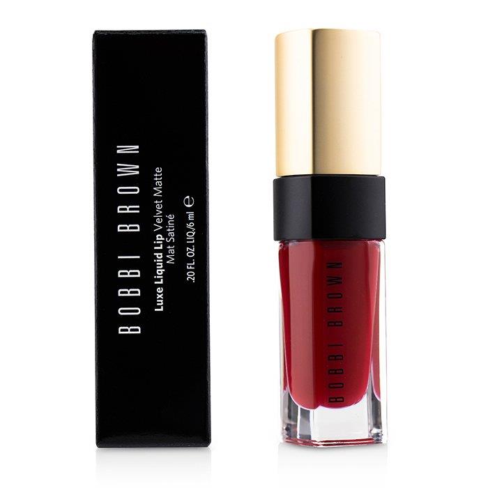 BOBBI BROWN ボビイ ブラウン リュクスリキッドリップベルベットマット # 9 STARLET SCARLET 716170208541