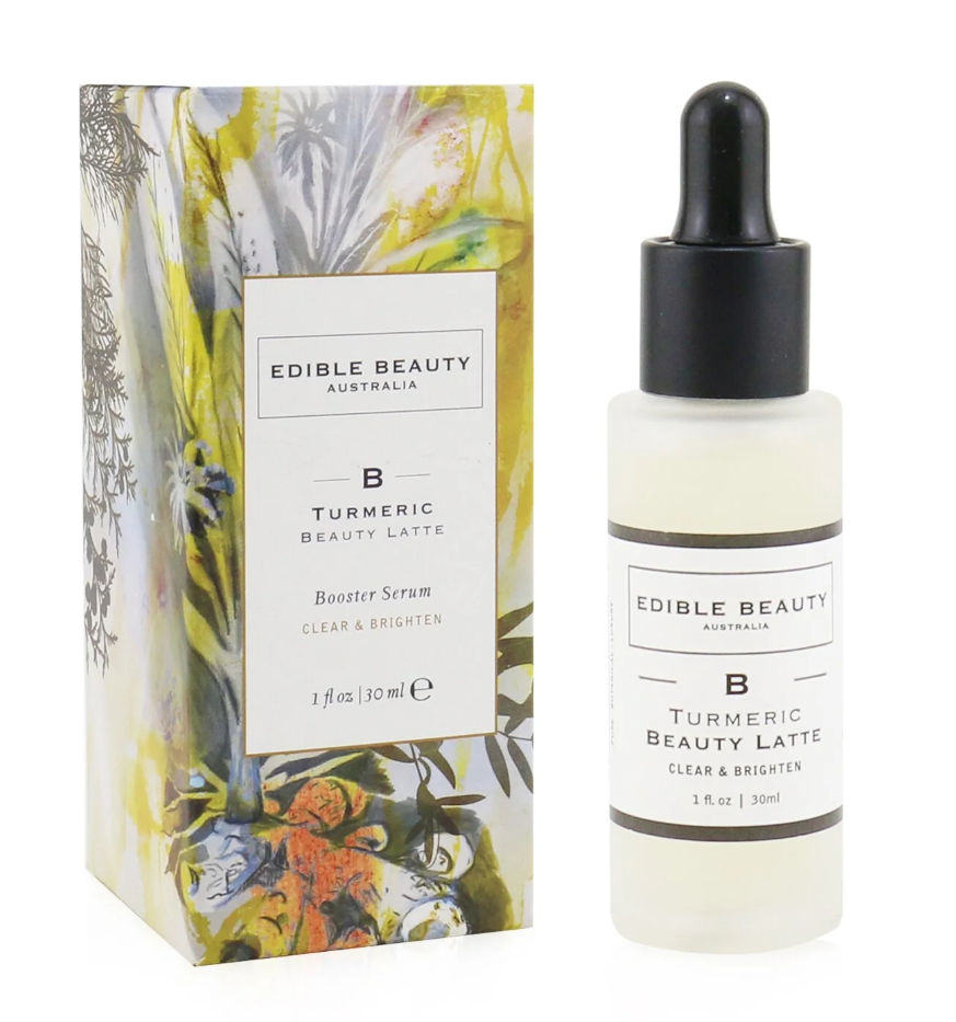 EDIBLE BEAUTY B- Turmeric Beauty Latte Booster Serum - Clear & Brightenターメリック ビューティー ラテ ブースター セラム30ML