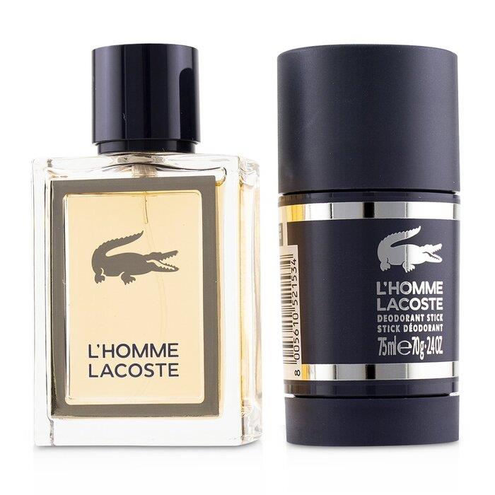 Lacoste ラコステロム コフレ: EDT SP 50ml/1.6oz + デオドラントスティック 75ml/2.4oz 3614226759627