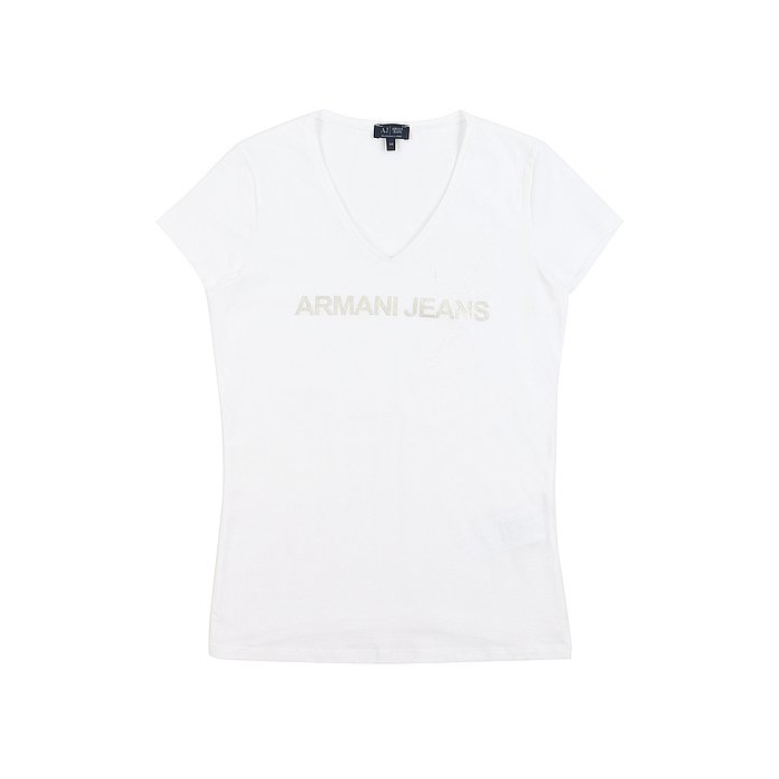 AJ LADIES T-SHIRT アルマーニ ジーンズ レディースTシャツ A5H13JY 10