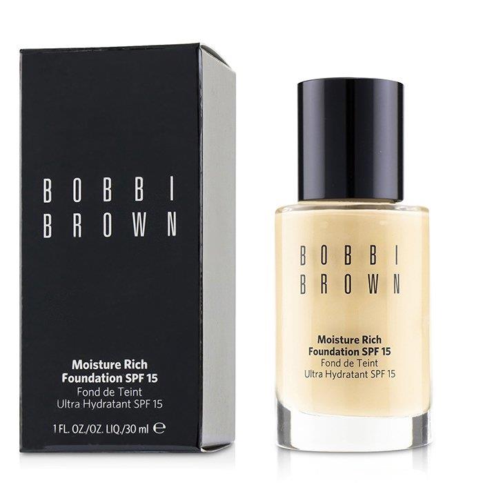 BOBBI BROWN  ボビイ ブラウン モイスチャーリッチファンデーションSPF15 #1.25 クールアイボリー 716170175645