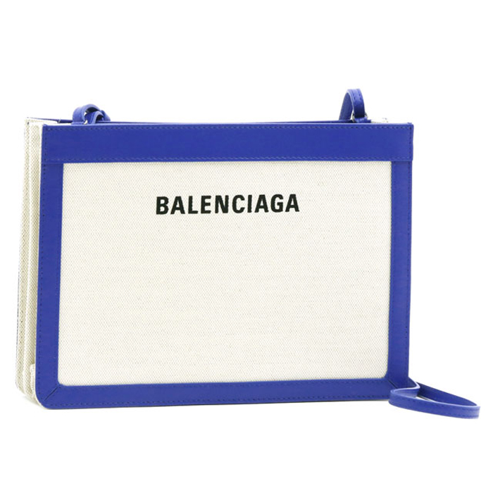 バレンシアガ BALENCIAGA レディース  ショルダー バッグ 339937 AQ37N 4181 NATURAL BLUE