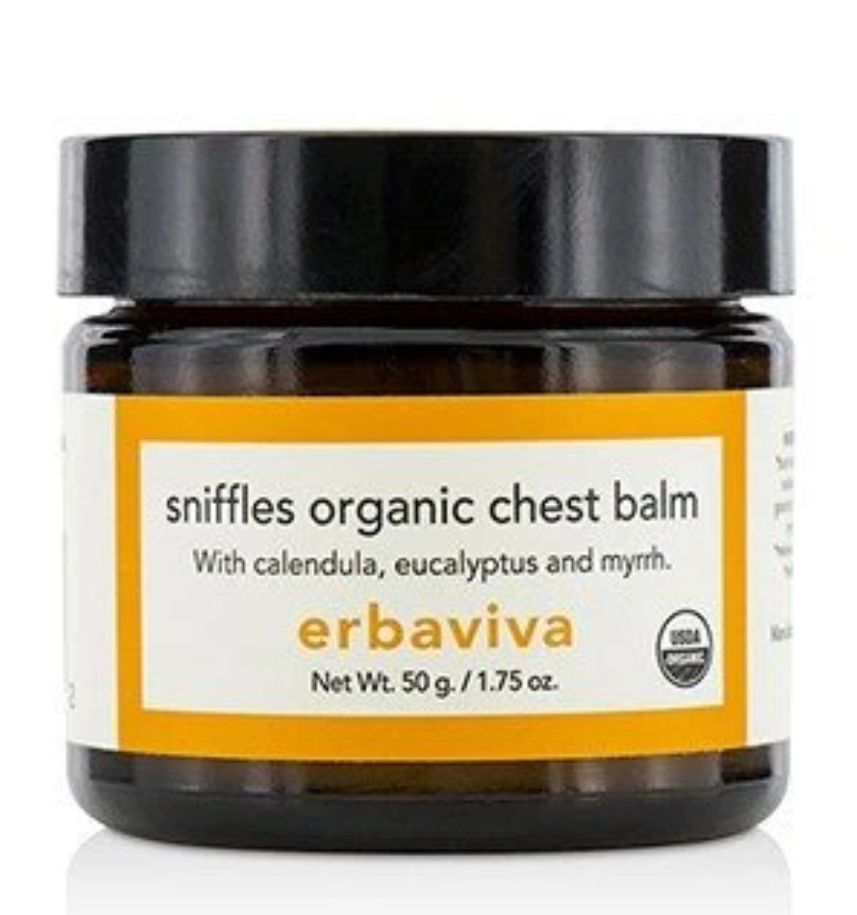 Erbaviva Sniffles Organic Chest Balmスニッフルズ オーガニックチェストバーム50G