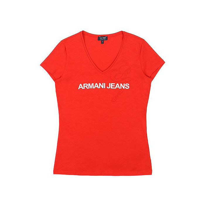 AJ LADIES T-SHIRT アルマーニ ジーンズ レディースTシャツ A5H13JY 4V