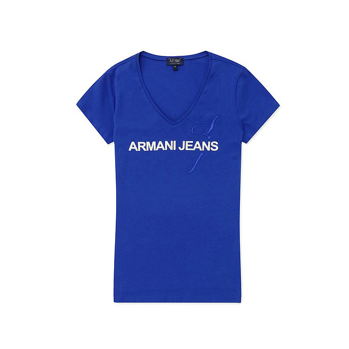 AJ LADIES T-SHIRT アルマーニ ジーンズ レディースTシャツ A5H13JY 80