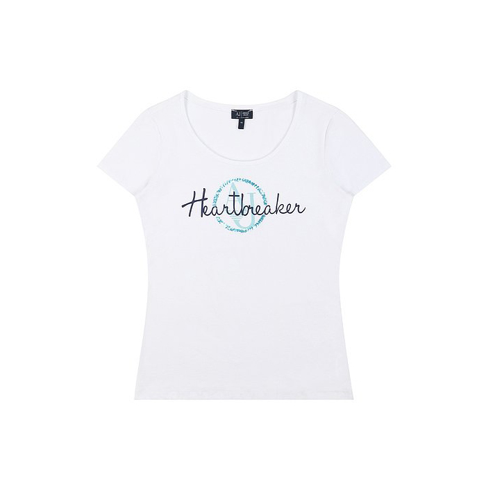 AJ LADIES T-SHIRT アルマーニ ジーンズ レディースTシャツ A5H19AB 10