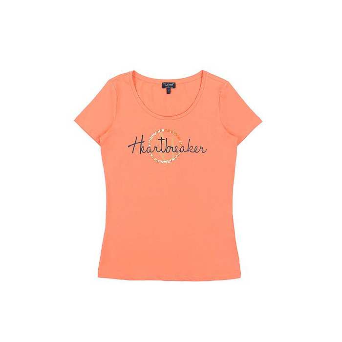 AJ LADIES T-SHIRT アルマーニ ジーンズ レディースTシャツ A5H19AB VD