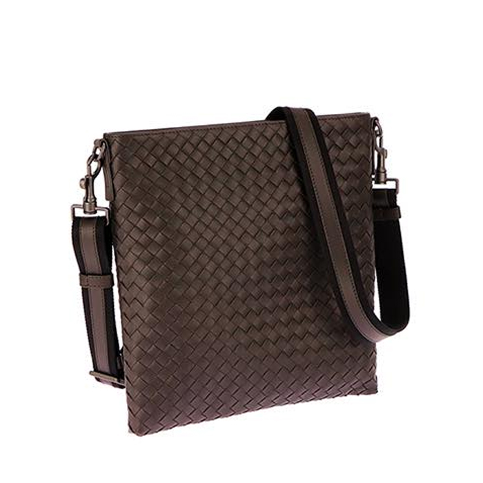 ボッテガヴェネタ BOTTEGA VENETA メンズメッセンジャーバッグ イントレッチャート 276357 V465C 2066 BROWN