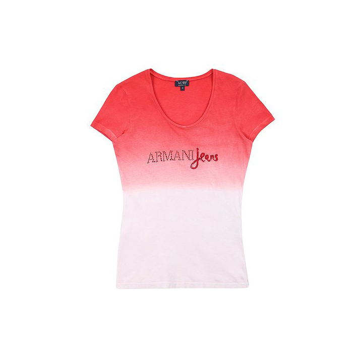 AJ LADIES T-SHIRT アルマーニ ジーンズ レディースTシャツ A5H37LL C4