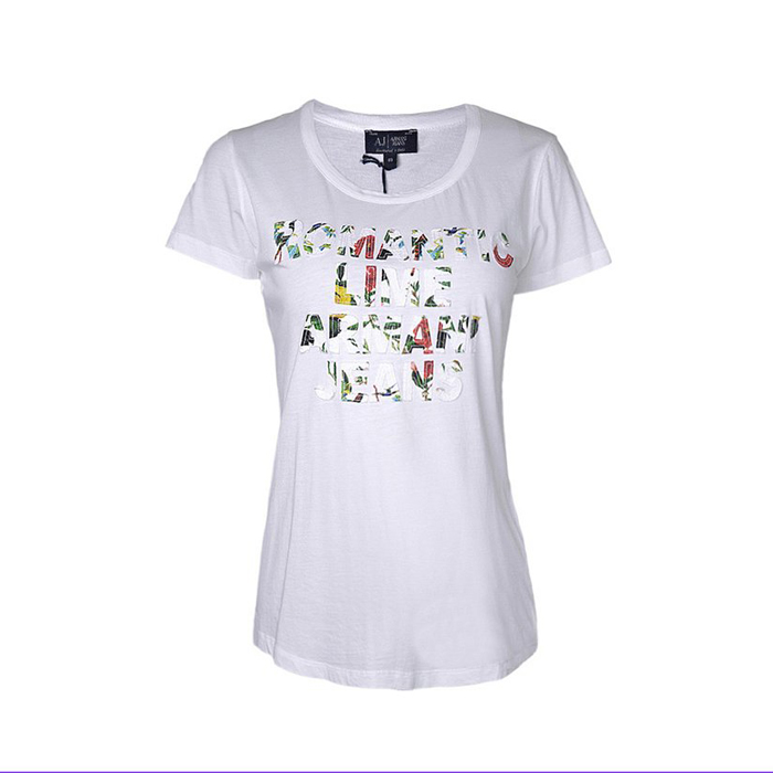 AJ LADIES T-SHIRT アルマーニ ジーンズ レディースTシャツ A5H47LE 10