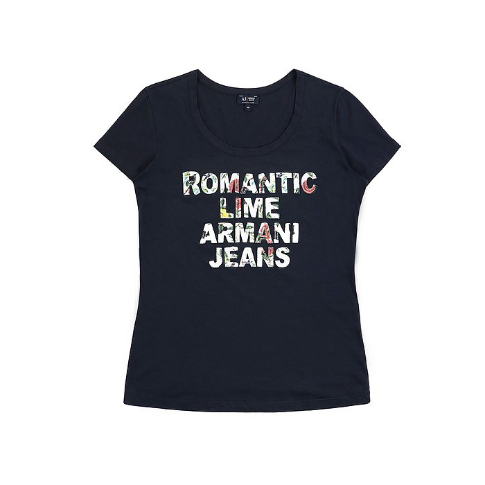 AJ LADIES T-SHIRT アルマーニ ジーンズ レディースTシャツ A5H47LE K5