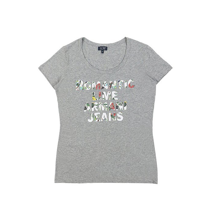 AJ LADIES T-SHIRT アルマーニ ジーンズ レディースTシャツ A5H47LE X2