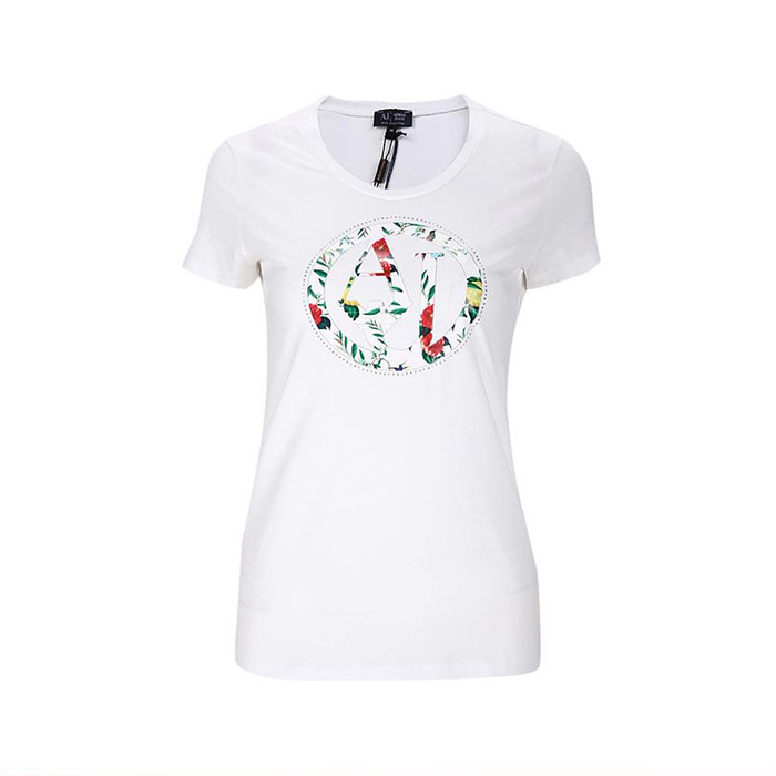 AJ LADIES T-SHIRT アルマーニ ジーンズ レディースTシャツ A5H49AH 10