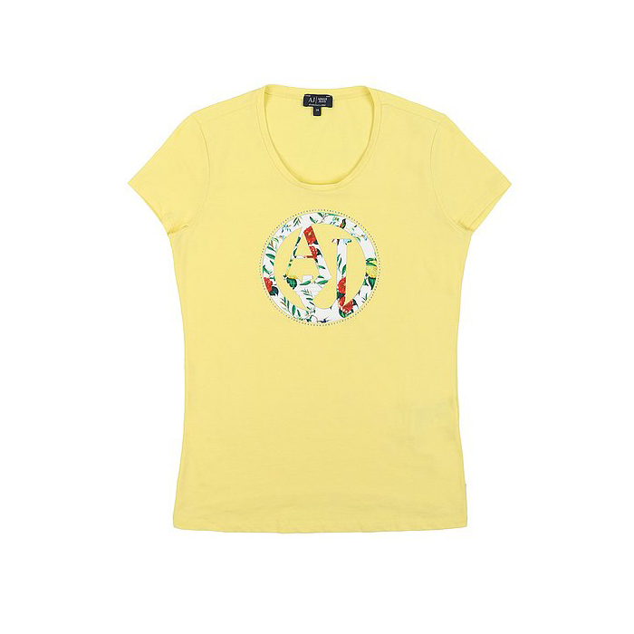 AJ LADIES T-SHIRT アルマーニ ジーンズ レディースTシャツ A5H49AH N9