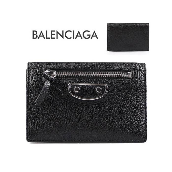 バレンシアガ BALENCIAGA レディース メンズ  ウォレット 477512 AQ40N 1000 BLACK